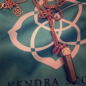 Nora necklace in pyrite