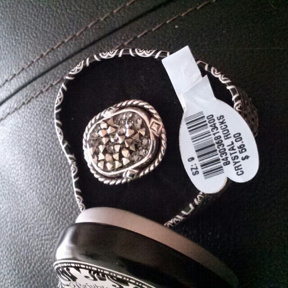 Brighton Crystal Rocks ring size 9