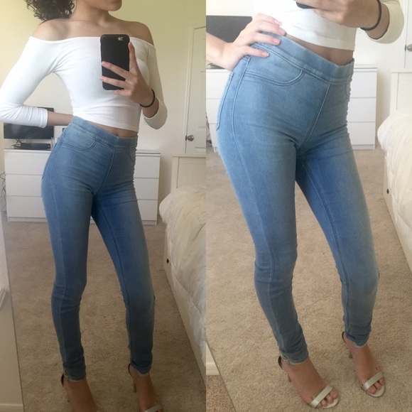 Highwaisted Skinny Jeans