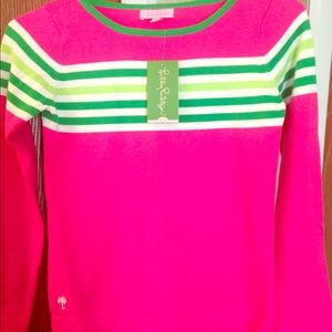 Lilly Pulitzer sweater // sold locally