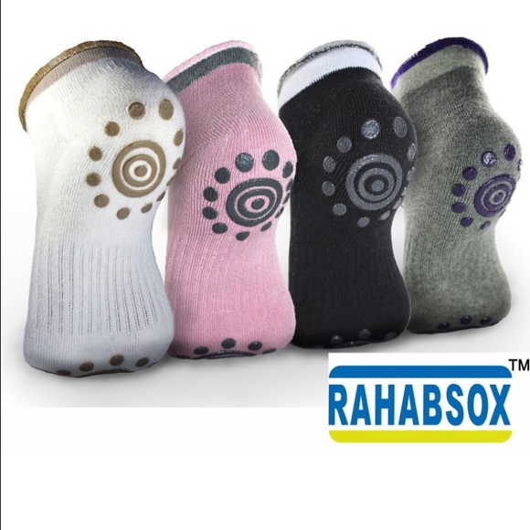 Brand New Rahabsox Yoga Socks. 4 pair.