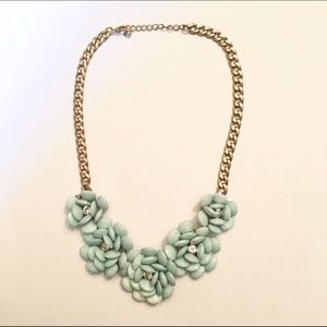 Francesca's Teal Flower Necklace