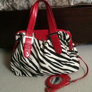 Steve Madden zebra print Bag