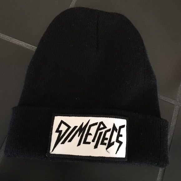 Dimepiece Black Beanie