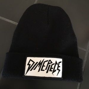 Dimepiece Black Beanie