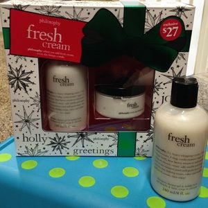 Philosophy Fresh Cream Gift Set NEW