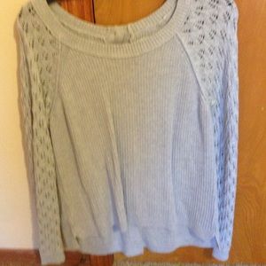 Women's grey sweater