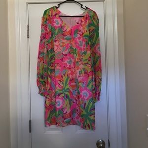 Lilly Pulitzer Carleigh tunic lulu print dress