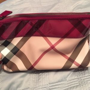 Burberry make up bag