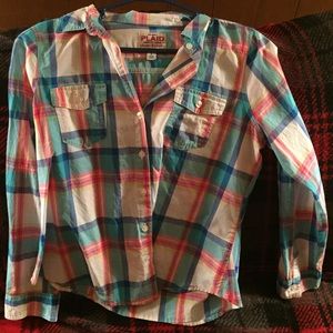 old navy flannel