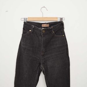 Custom Hand Made Raw High Waisted Jeans