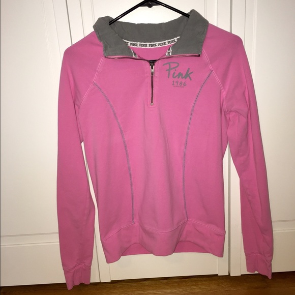 PINK Yoga Half Zip Sweatshirt
