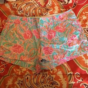 Lilly Pulitzer Jellies be Jammin shorts