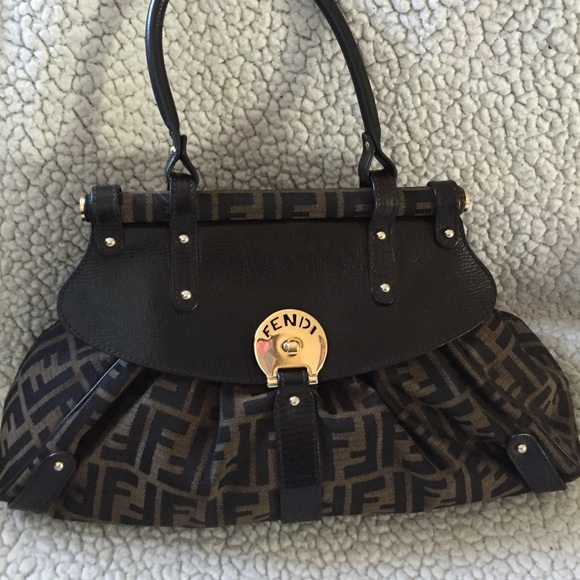 Fendi Zucca Magic Shoulder Bag