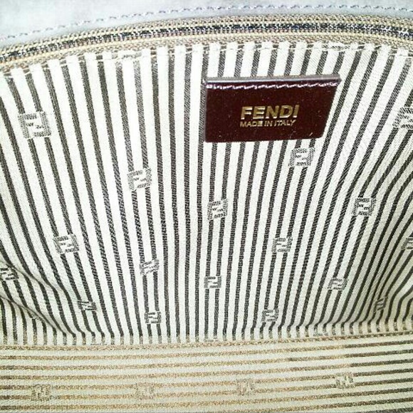 Brand New Fendi Leather Calf Hair Color Block 'Anna' Bag - Picture 3 of 4