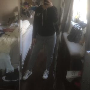 Comfortable gray joggers