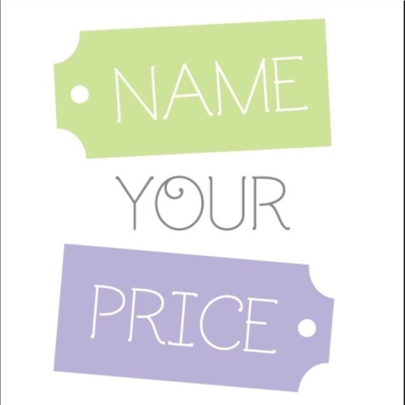 ✨NAME YOUR PRICE WITH THE OFFER BUTTON✨