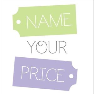 ✨NAME YOUR PRICE WITH THE OFFER BUTTON✨