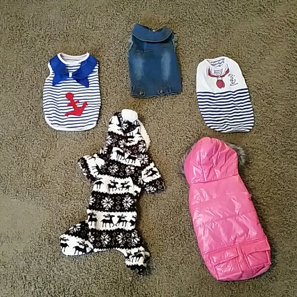 Dog clothes bundle