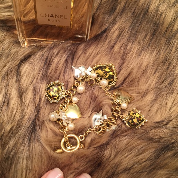 Betsey Johnson charm bracelet
