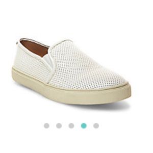 Steve Madden white ezeke sneakers