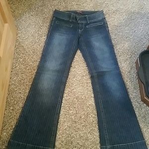 Unionbay Pinstriped Jeans - Size 5