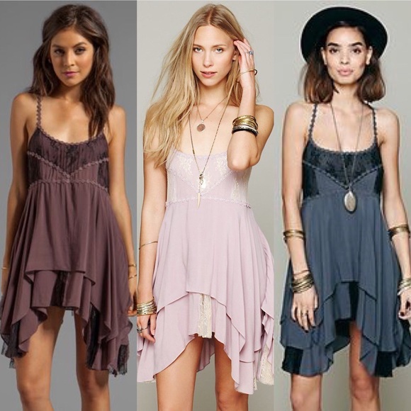 free people lace slip