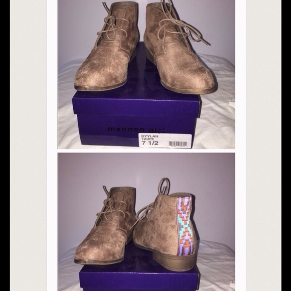 Steve Madden suede booties