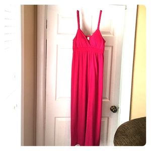 Dark Pink Maxi Dress XL