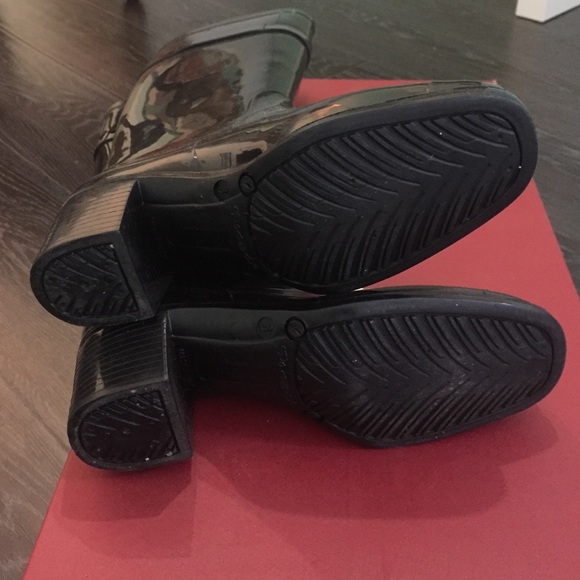 SOLD - Salvatore Ferragamo Tall Rain Boots - Picture 3 of 7