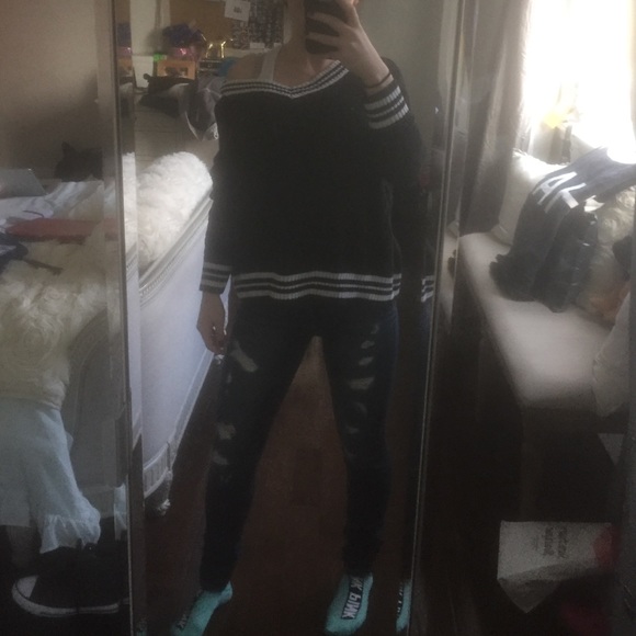 Full outfit, sweater and jeans