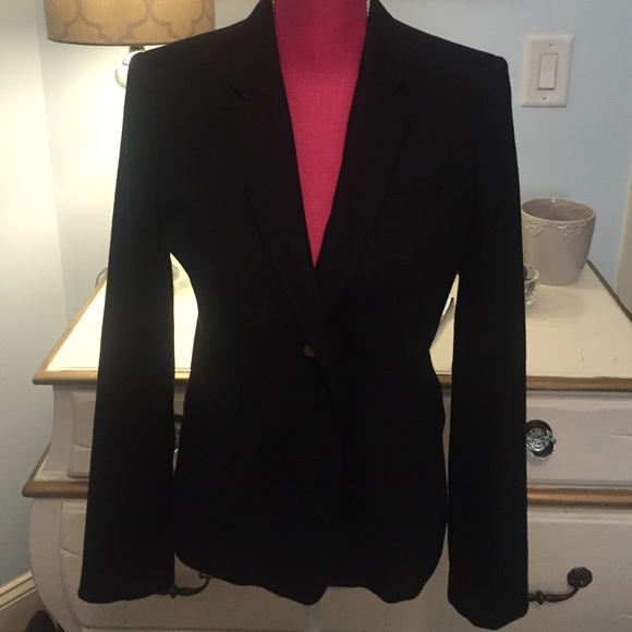 JCrew schoolboy blazer in black