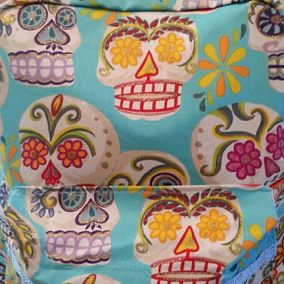**SOLD***Backpack, skulls, from Oaxaca Mexico - Picture 2 of 4