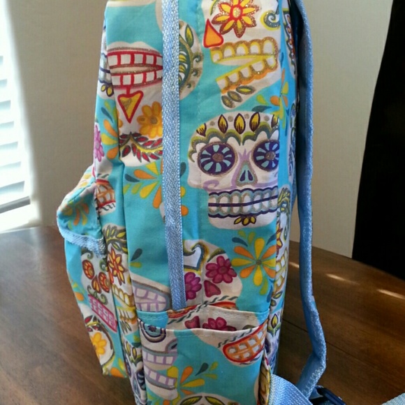 **SOLD***Backpack, skulls, from Oaxaca Mexico - Picture 3 of 4
