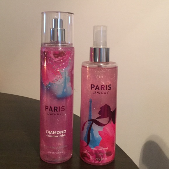 Bath & body works Paris Amour shimmer mist