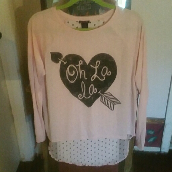 Oh la la long sleeve shirt