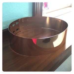 3 Inch Tall Gold Metal Belt