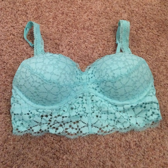 PINK teal Bralette