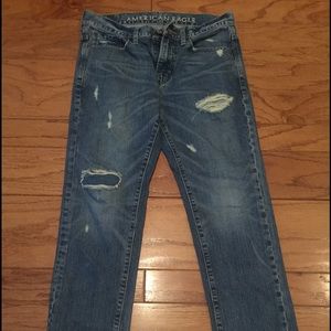 American Eagle jeans. VGUC size 30 X 32 SLIM.