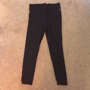 Victoria's Secret Pink black leggings size med