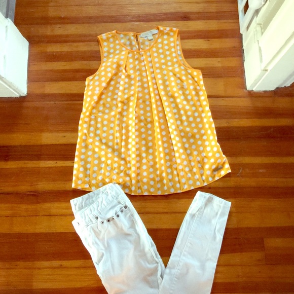 MK sleeveless blouse