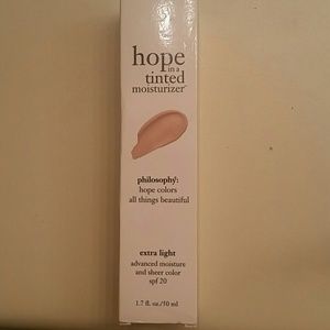 hope in a jar tinted moist. light NEW philosophy