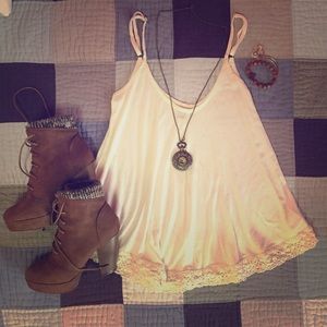 🎉FINAL SALE🔴CHASING WATERFALLS CROTCHET TANK TOP