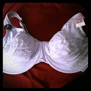 Light Blue Vanity Fair Natural Touch 42DD Bra