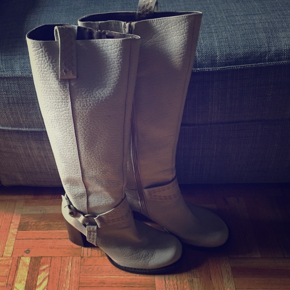 Size 10 Cream Aldo Boots