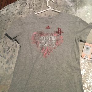 NWT Adidas Houston Rockets Tee