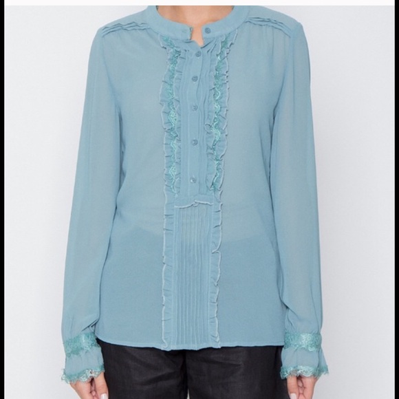 π Miilla Ruffled Blouse, fits size 8-10 - Picture 4 of 4