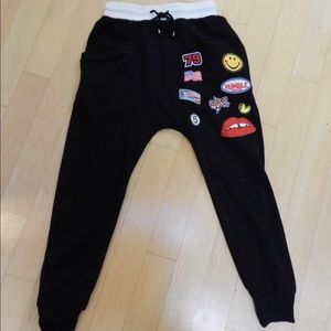 Vintage sweats with iron ons