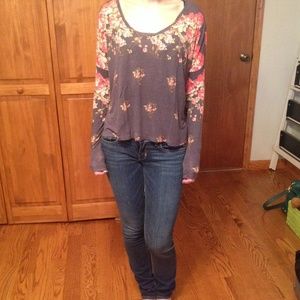 Free People Long Sleeve Top