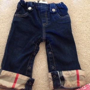 Children burberry jeans
